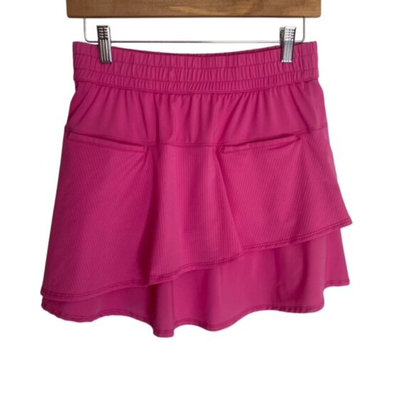 Lucky in Love Pink Layered Tennis Skort Small - Picture 3 of 4